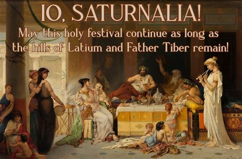 Saturnalia: Celebrating Saturn and Saturnus